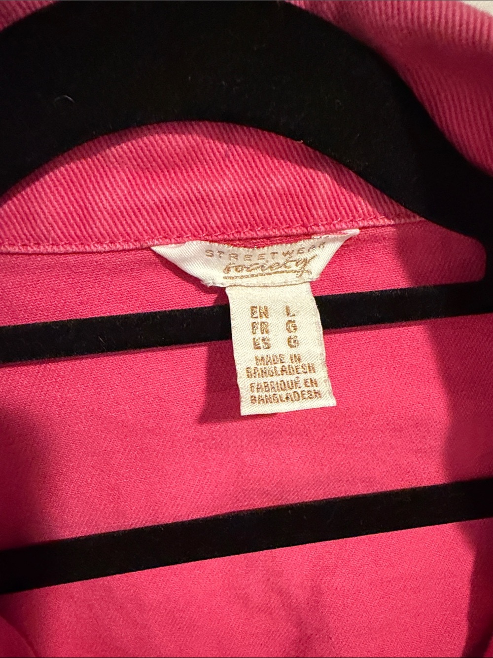 Pink Denim Jacket - Picture 4 of 6